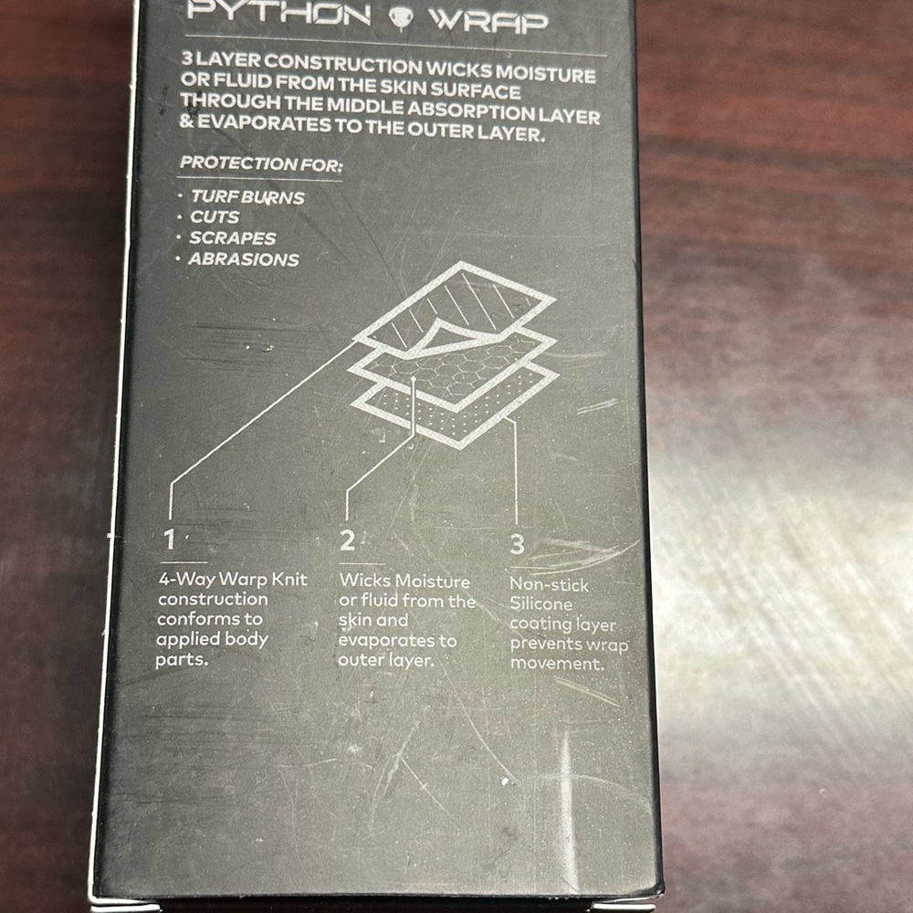 Python Wrap Black Compression Wrap NIB - Picture 4 of 4